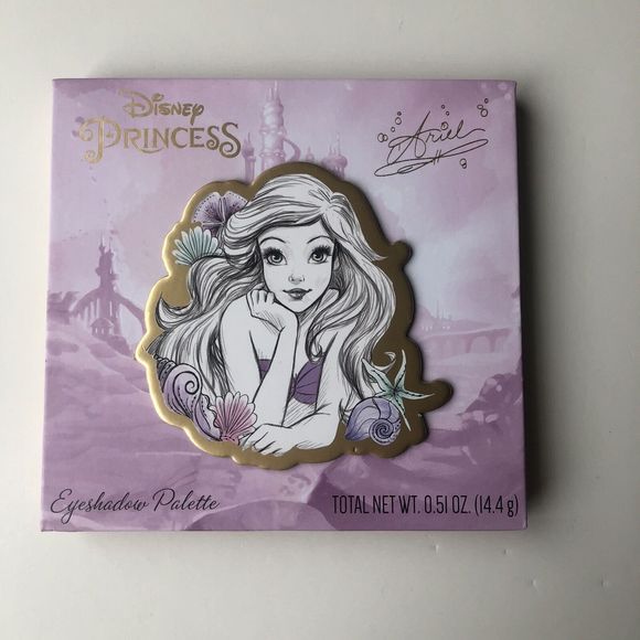 Disney Princess Ariel The Little Mermaid Eyeshadow Palette 12 Shades New - Picture 1 of 5